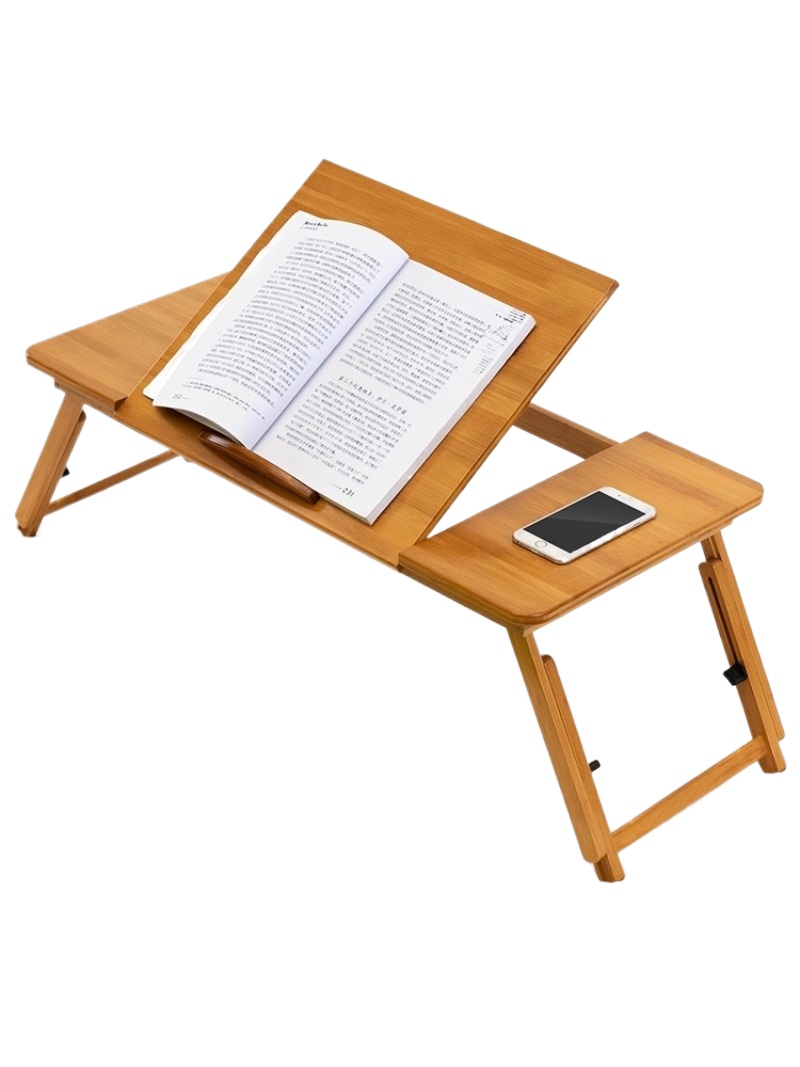 Laptop Stand Bamboo - Ayarlanabilir Bambu Dizüstü Bilgisayar Standı, Katlanabilir