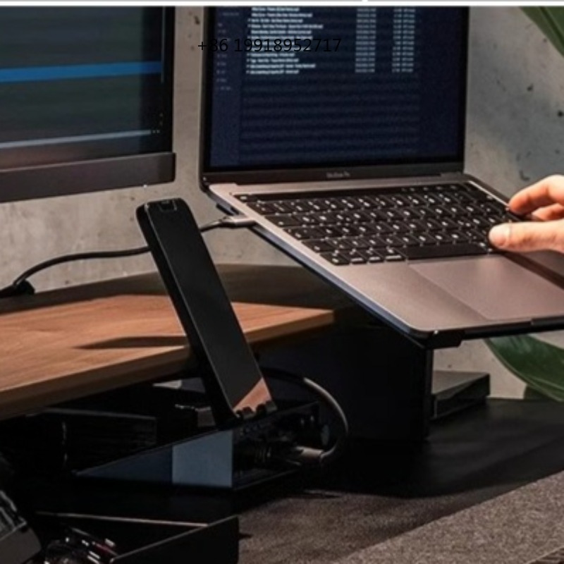 Laptop Stand Bamboo - Ergonomik Alüminyum Monitör Yükseltici, Ağır Hizmet