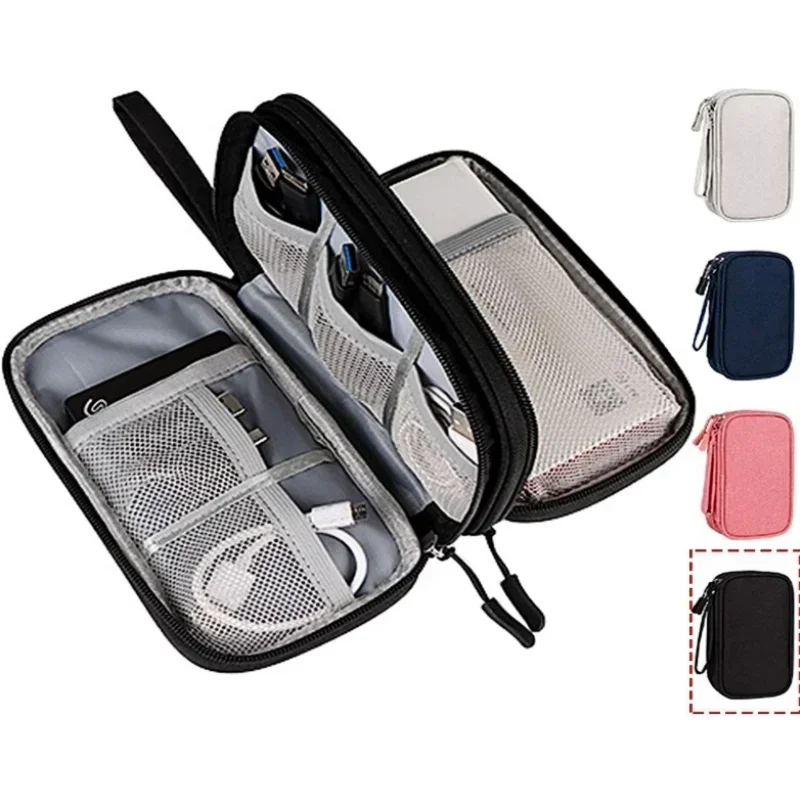 Tech Accessories Case - Seyahat Kablo Çantası Taşınabilir Dijital Saklama