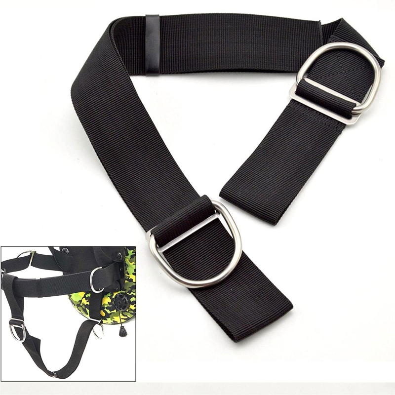Tech Gear Accessories - Ayarlanabilir Teknik Dalış Kasık Kayışı, Döngülü