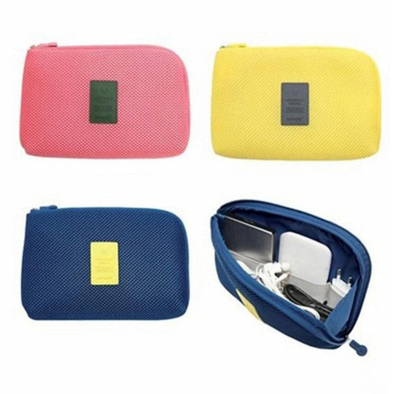 Tech Accessories Case - Seyahat aksesuarı kablo çantası taşınabilir dijital