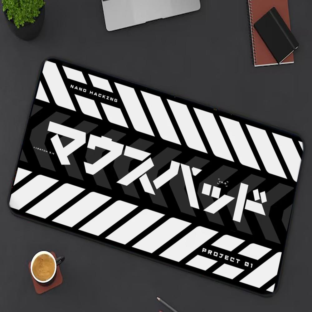 Japanese Tech Accessories - Japon Katakana Tech Style Büyük Mouse