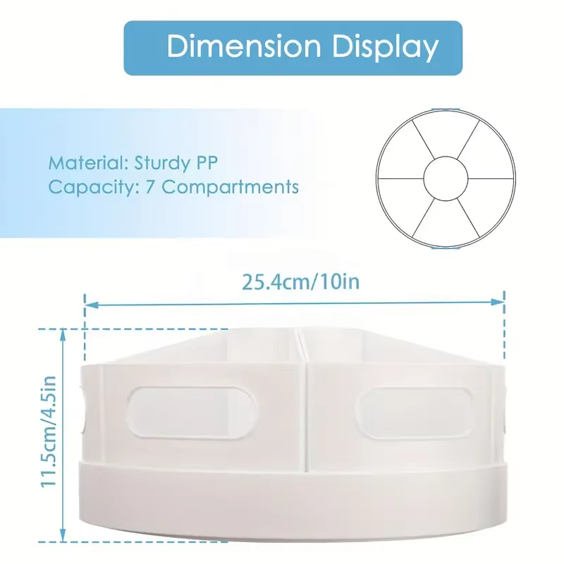 360 °   7 Çıkarılabilir Bölmel - Tech Accessories For Office Desk incelemesi ve fiyatı