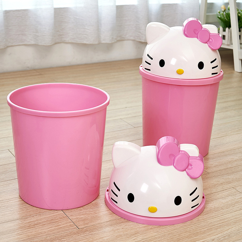 Hello Kitty Küçük Masaüstü Çöp - Tech Accessories For Office Desk incelemesi ve fiyatı