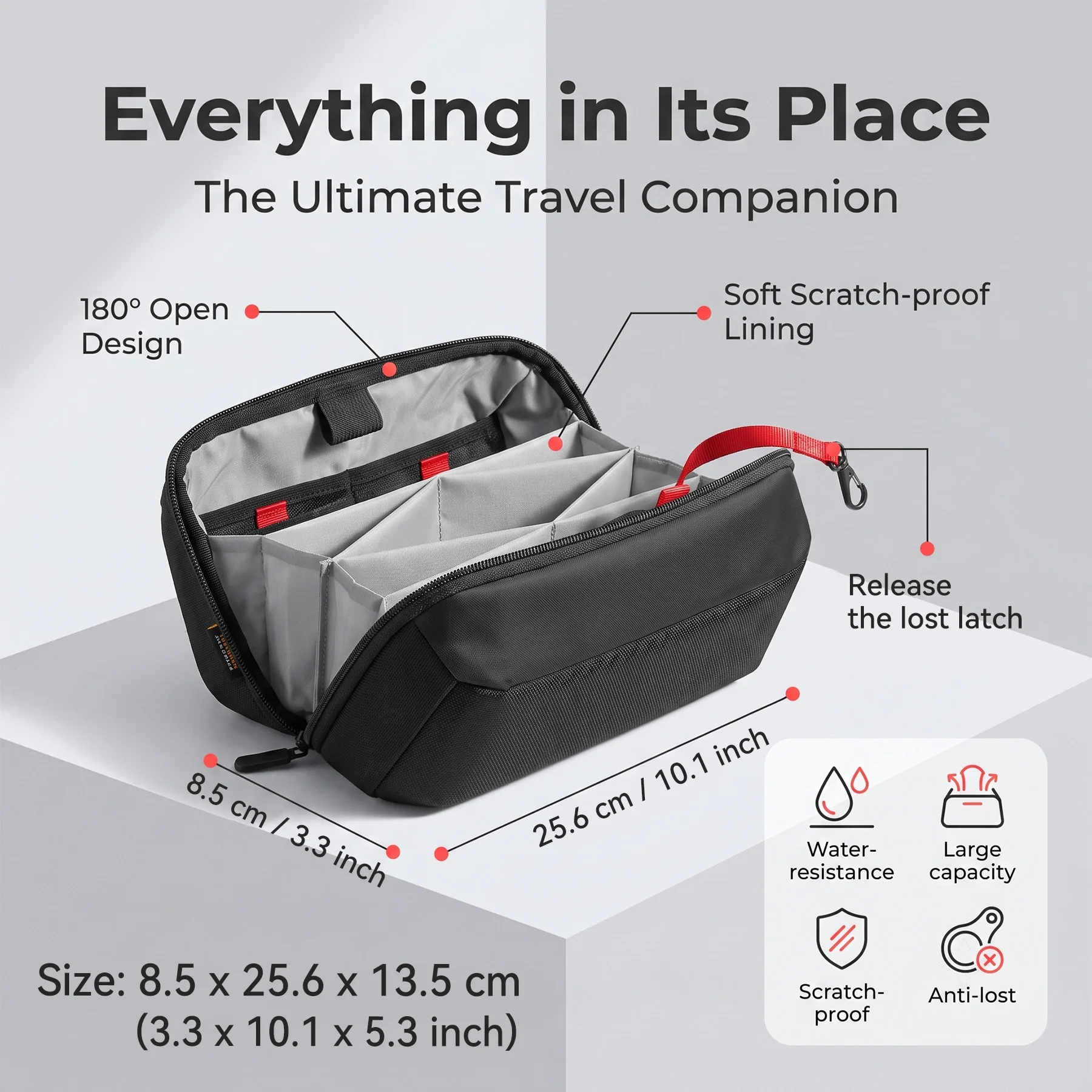 Seyahat Teknolojisi Düzenleyic - Tech Accessories Case incelemesi ve fiyatı