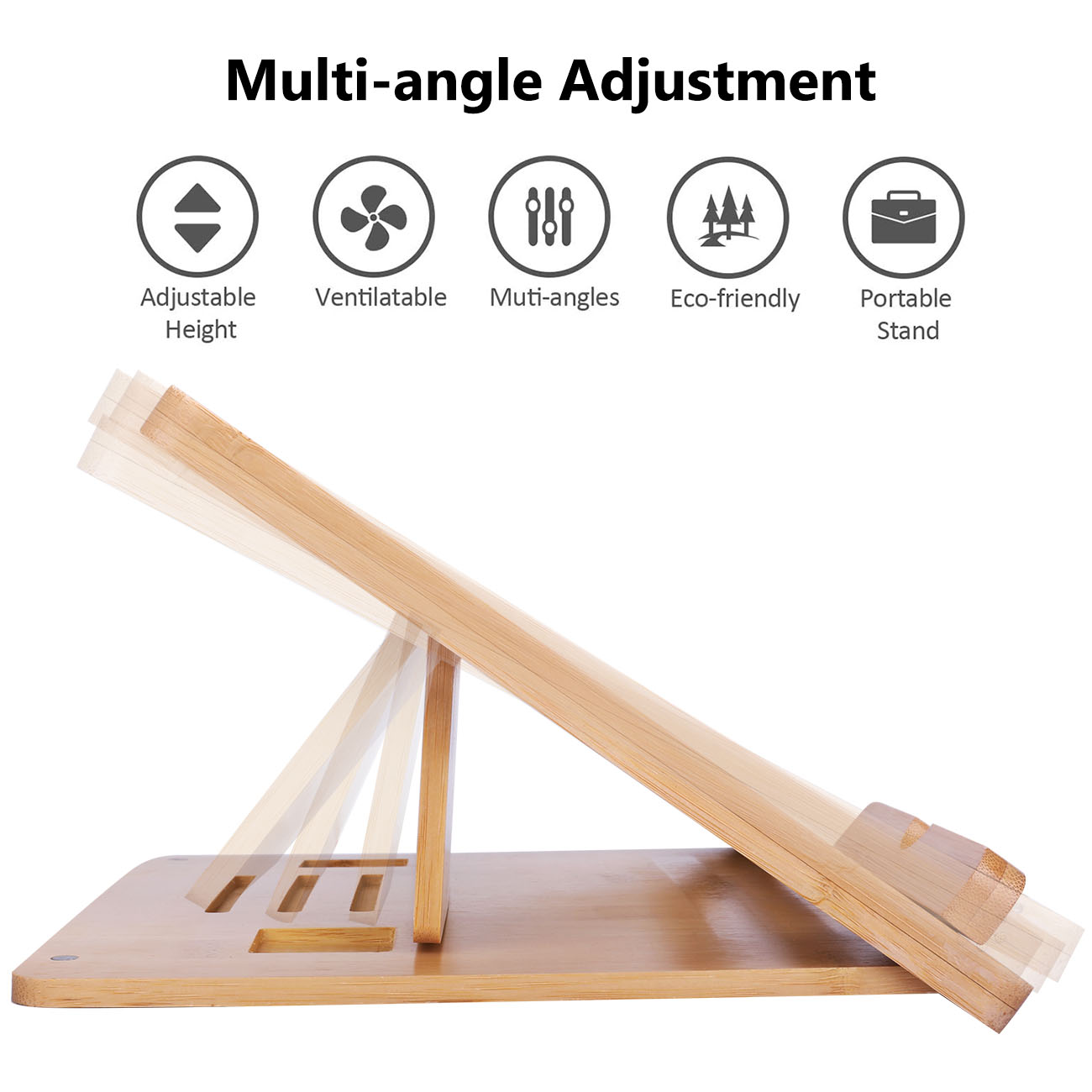 Bambu katlanabilir dizüstü bil - Laptop Stand Bamboo incelemesi ve fiyatı