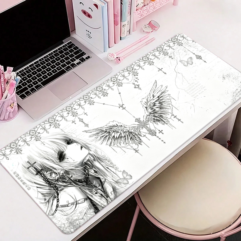 Deri Mousepad Siyah Beyaz Anim - Tech Accessories For Office Desk incelemesi ve fiyatı